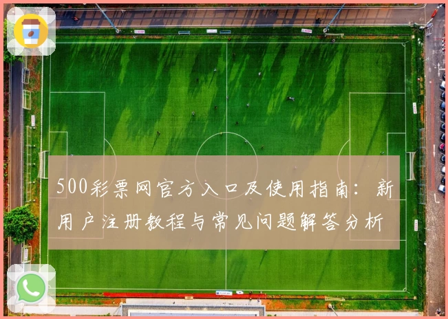500彩票网官方入口及使用指南：新用户注册教程与常见问题解答分析