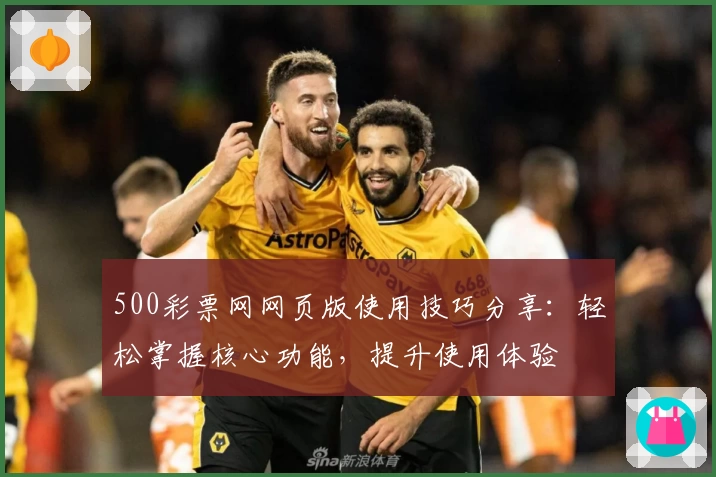 500彩票网网页版使用技巧分享：轻松掌握核心功能，提升使用体验